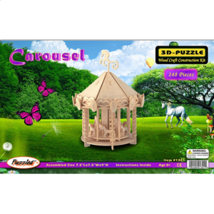 Carousel – 3D Wooden Puzzle