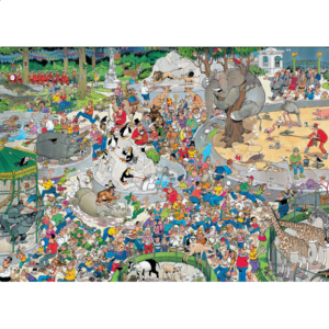 Jan van Haasteren Comic Puzzle – The Zoo