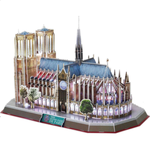 Notre Dame de Paris – LED Lit 3D Jigsaw Puzzle