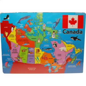Canada: Wooden Tray Puzzle