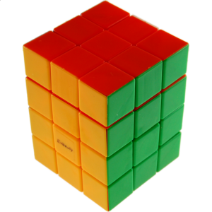Center shifted 3x3x4 i-Cube with Evgeniy logo – Stickerless