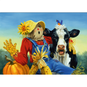 Barnyard Duet – Large Piece Format