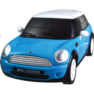 3D Puzzle Cars – Mini Cooper (Blue)