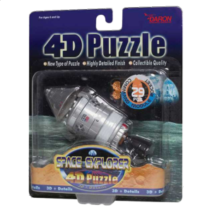 Command Module Rocket – 4D Puzzle
