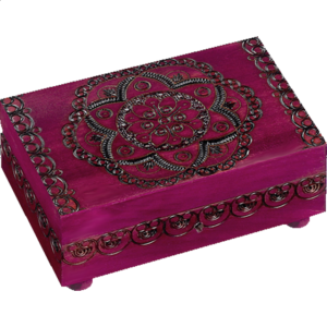 Floral Pattern Puzzle Box