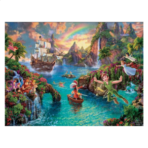 Thomas Kinkade: Disney – Peter Pan’s Neverland