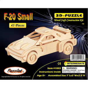 F-20 Car – 3D Wooden Puzzle