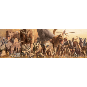 Dinosaurs: Panoramic Puzzle