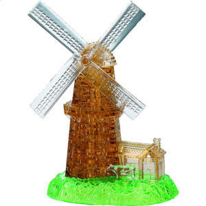 3D Crystal Puzzle Deluxe – Windmill
