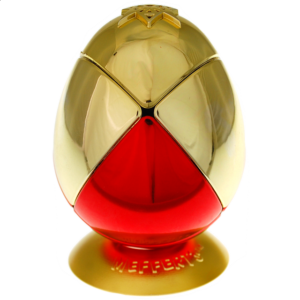 Metalised Egg 2x2x2 – Red Bottom / Gold Top