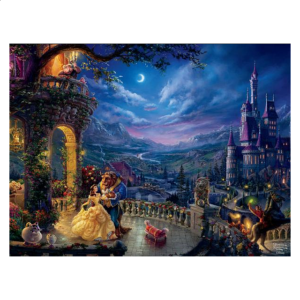 Thomas Kinkade: Disney – Beauty and the Beast Dancing