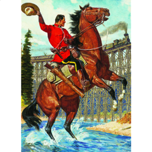 Royal Canadian Mounted Police: Train Salute Puzzle