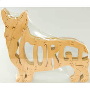 Welsh Corgi Dog – Wooden Jigsaw