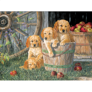 Puppy Pail – Family Pieces Puzzle