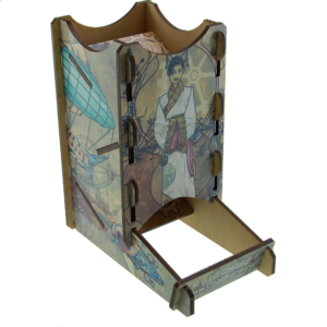 Knockdown Dice Tower – Steampunk