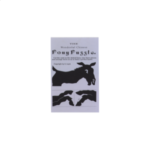 The Wonderful Chinese Pony Puzzle – Trade Card