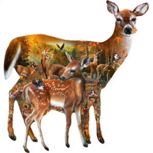 Forest Majesty – Shaped Jigsaw Puzzle