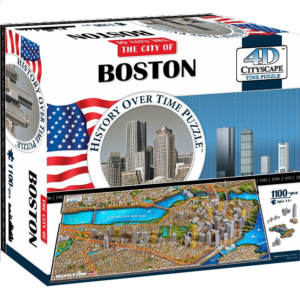 4D City Scape Time Puzzle – Boston