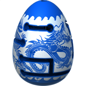 Smart Egg 2-Layer Labyrinth Puzzle – Level 1 Blue Dragon