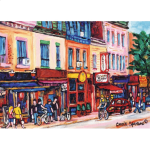 St. Laurent Street in Montreal