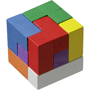 Soma Cube – Colourful