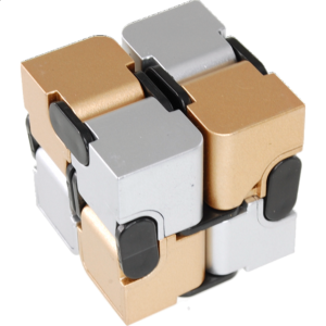 Infinity (Endless Fold) Cube – 2 color (gold & silver)