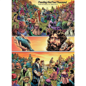 The Action Bible Jigsaw – Feeding the Five Thousand
