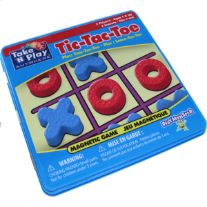 Take ‘N’ Play Anywhere Tic-Tac-Toe Magnetic Game Tin