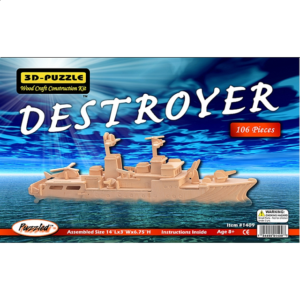 Destroyer – 3D Wooden Puzzle