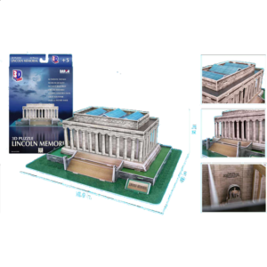 Lincoln Memorial – 3D Jigsaw Puzzle