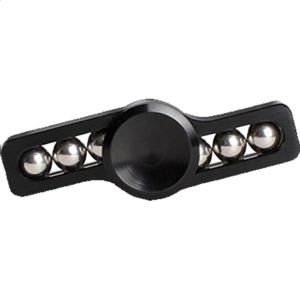 Metal Steel Ball Spinner Anti-Stress Fidget Toy – Black