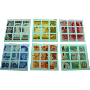 3x3x3 Money Note Stickers Set
