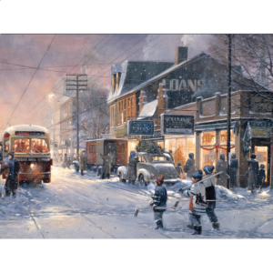 Hockey Night – Large Piece