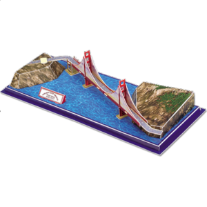 Golden Gate Bridge – 3D Jigsaw Puzzle