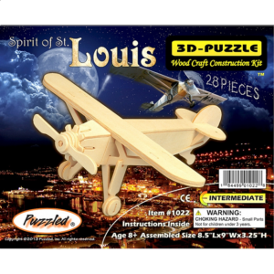Spirit of St. Louis – 3D Wooden Puzzle
