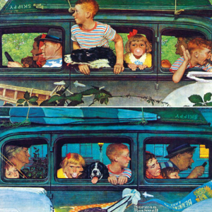 Norman Rockwell – Coming and Going