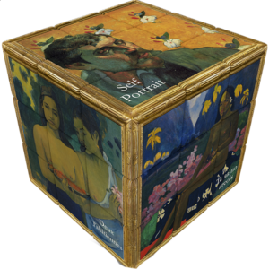 V-CUBE 3 Flat (3x3x3): Gauguin