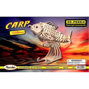 Carp – 3D Wooden Puzzle