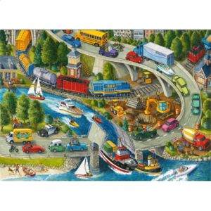 Vacation Hustle – Super Sized Floor Puzzle