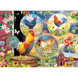 Rooster Magic – Large Piece