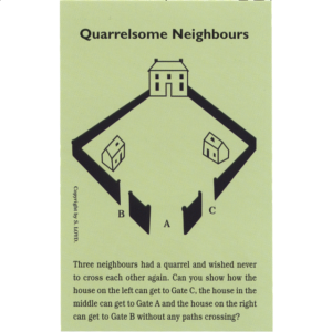 Quarrelsome Neighbours – Trade Card