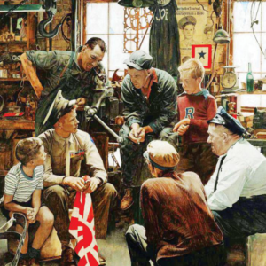 Norman Rockwell – Homecoming Marine