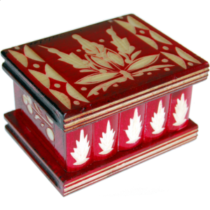 Romanian Puzzle Box – Small Red