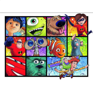 Disney Pixar: Splatter Art