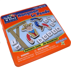 Take ‘N’ Play Anywhere Hangman Magnetic Game Tin