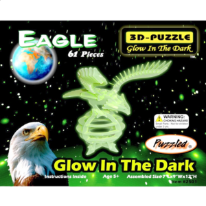 Eagle – Glow In The Dark – 3D Puzzle