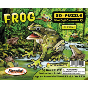 Frog – Illuminated 3D Wooden Puzzle