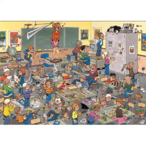 Jan van Haasteren Comic Puzzle – Find The Mouse!