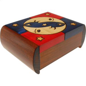 Moon & Stars Puzzle Box