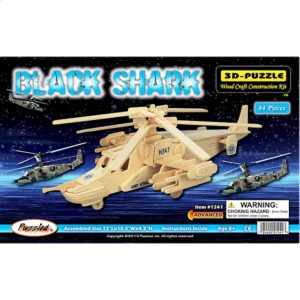 Black Shark – 3D Wooden Puzzle